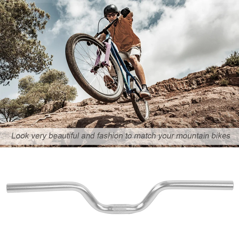 Алюминиевый сплав велосипедный руль MTB руль велосипеда дорожный велосипед Руль 25,4 мм x 520 мм Рулевое колесо для велосипеда