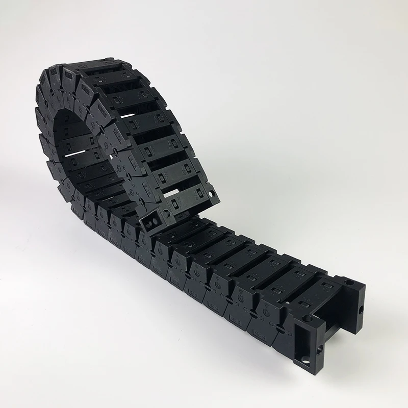 25x25 25x38 25x57 25x77 Nylon Mochine Towline Cable Chain Drag Chain Slient Low Noise Bridge L 1m 25*25 25*38 25*57 25*77