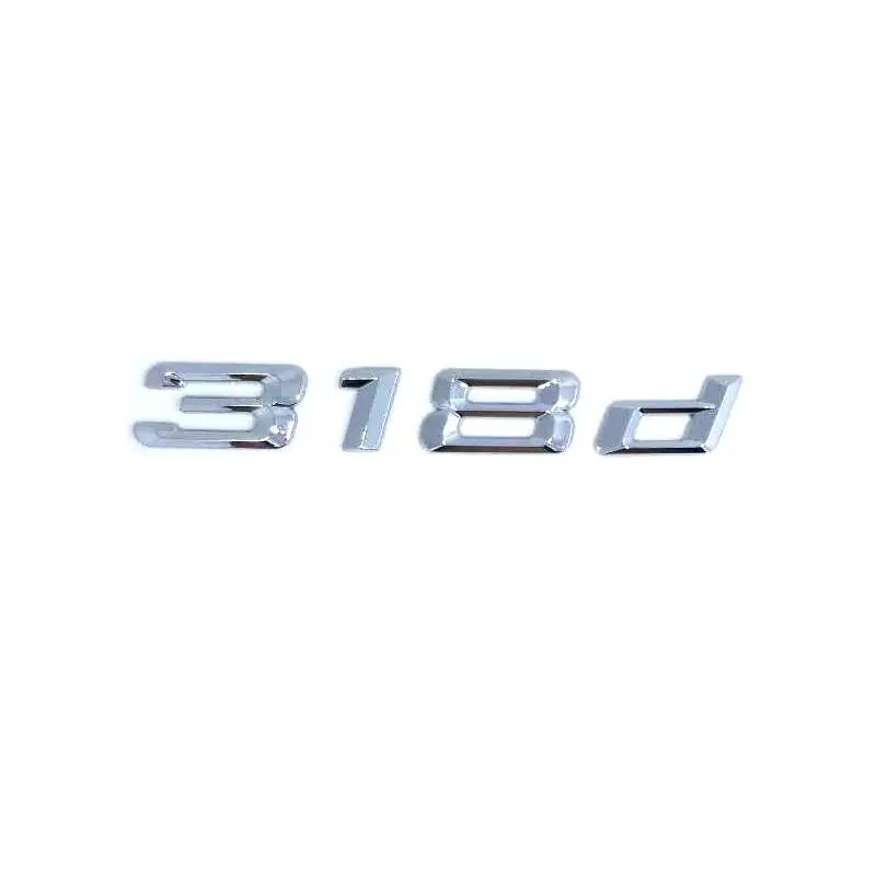 20 шт./лот 318d значок Авто хромированная эмблема пользовательские 3d наклейки