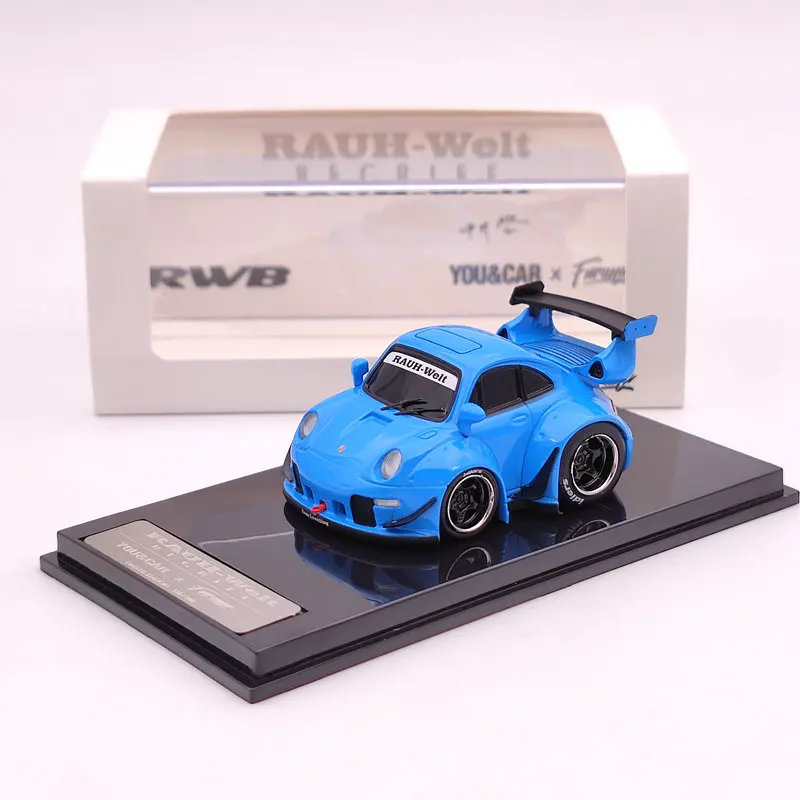 1:64 YOU&CAR x Furuya Q RWB RAUH-WELT BEGRIFF Models Collection Toys Car Gifts 5 colors