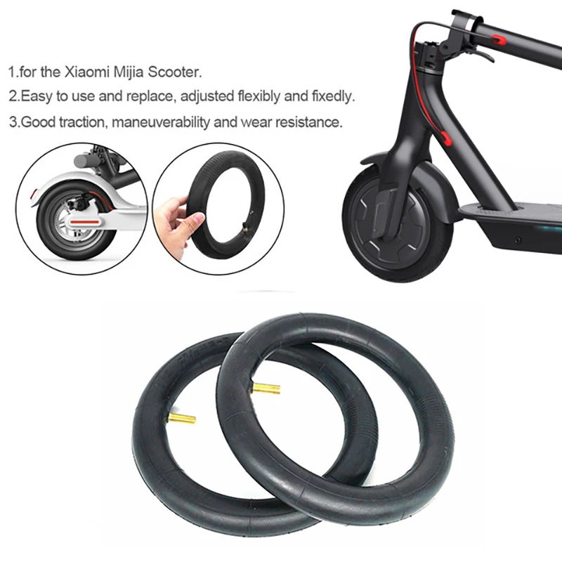 Scooter Tire M365 Inner Tire for Xiaomi 1S Pro Pro 2 Scooter 8.5" Tyre 8 1/2x2 Front Rear Thickening Inner Tube Electric Scooter Parts