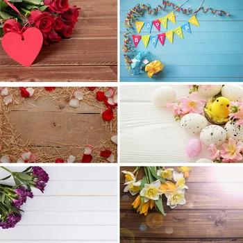 

SHENGYONGBAO Vinyl Custom Photography Backdrops Prop Wooden Planks Theme Photography Background 200309HZ-0017