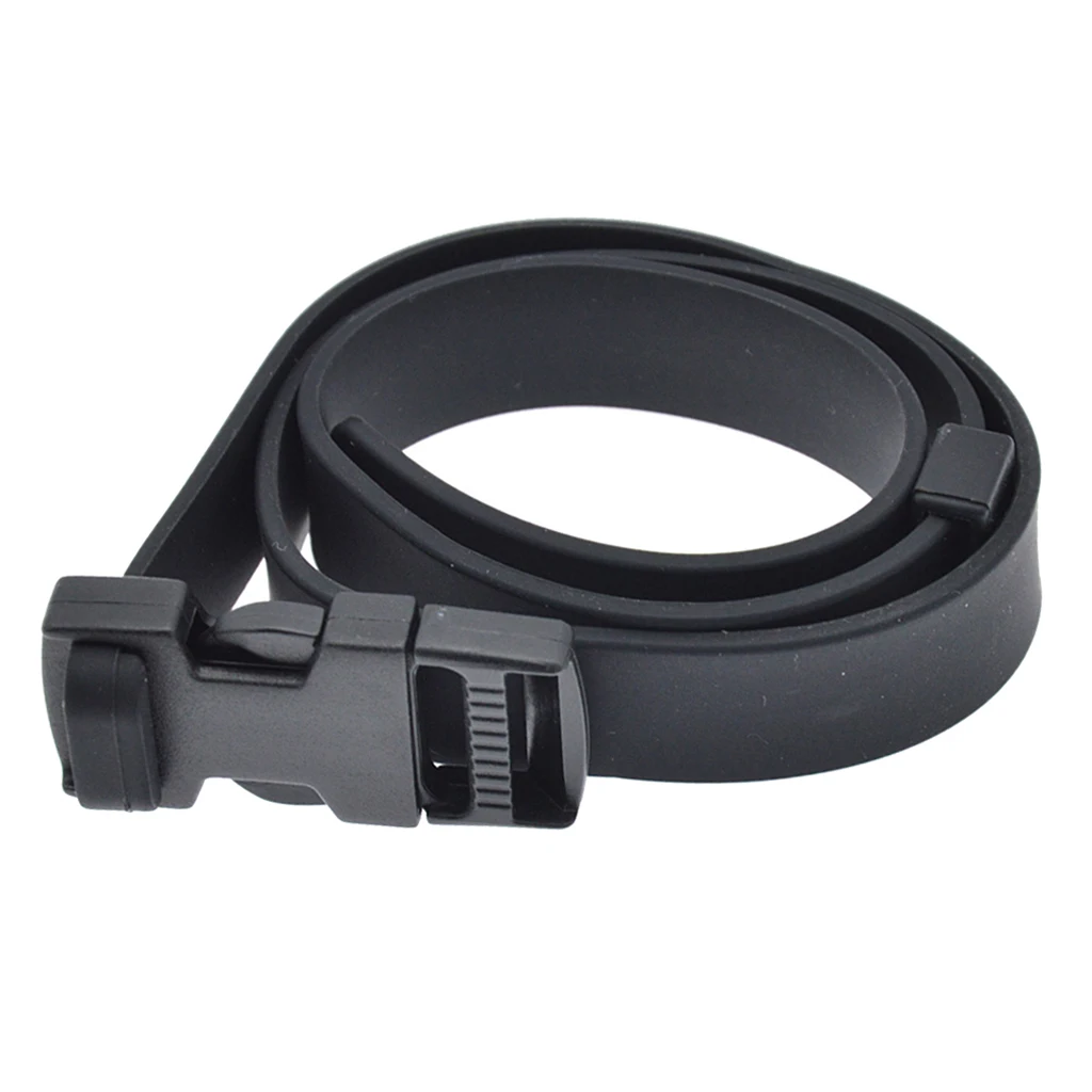 Diving and Spearfishing Knife Rubber Strap with Quick Reliease Buckle Underwater Scuba Diving Knife Holder Replacement