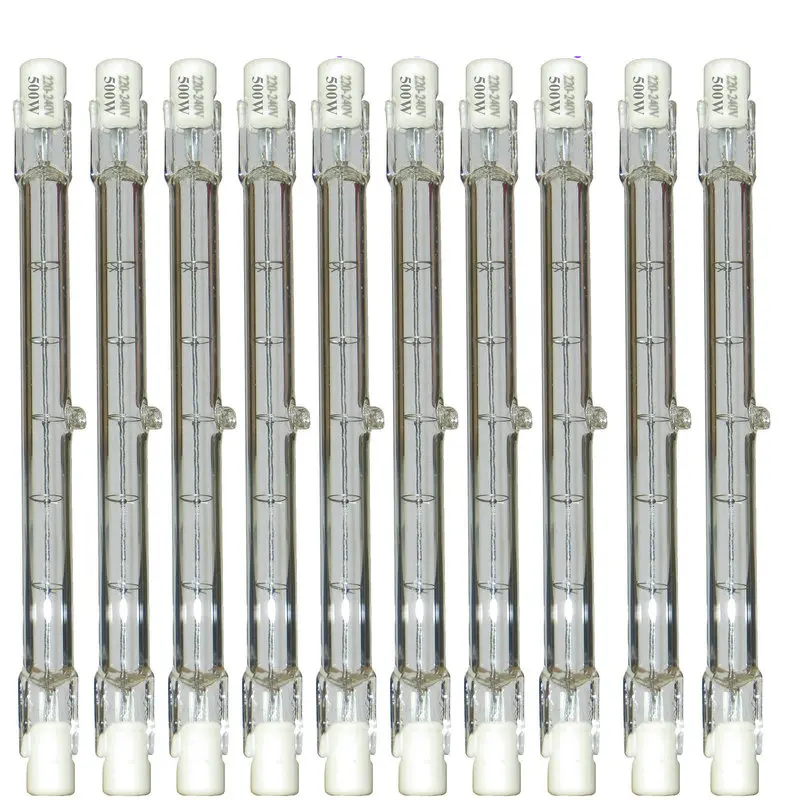 Ampoule Halogène Tubulaire En Verre, 220240v 500 W 500 Watt Type J T3