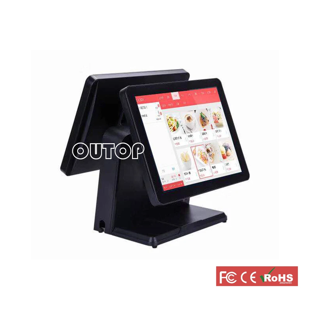 

i3 POS-System 15" Touch Screen Resistive Resturant All-In-One-Machine Cash Register Tablet PC Cash Register Machines