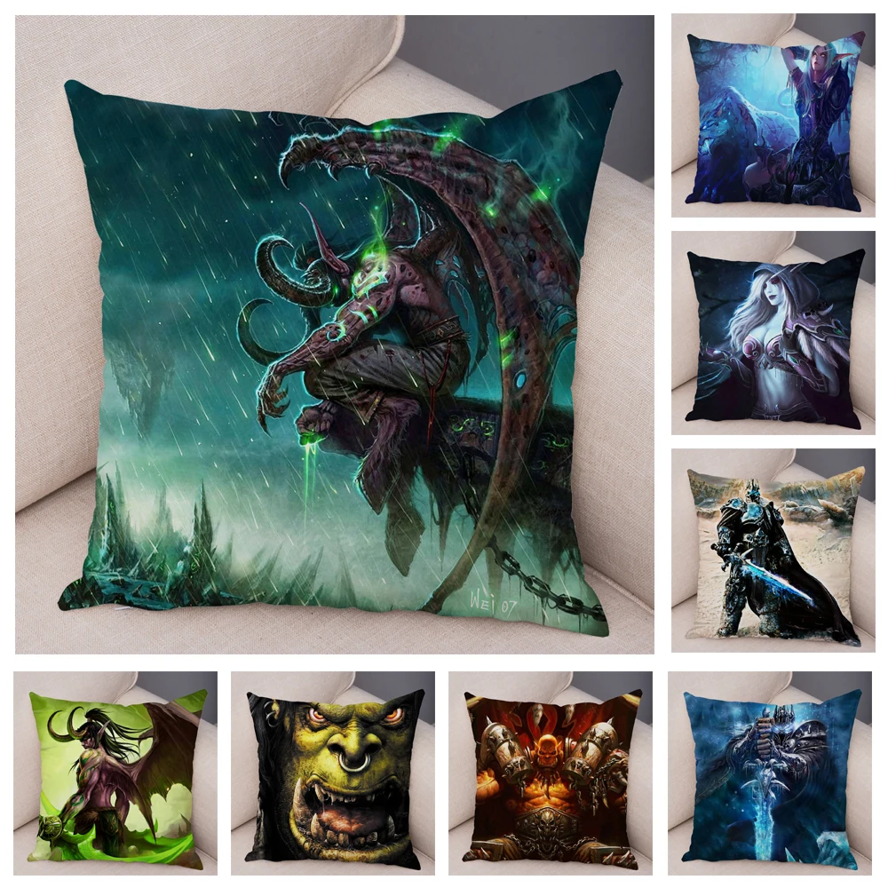 Вау Illidan наволочка для подушки Декор популярная игра герой наволочки дивана