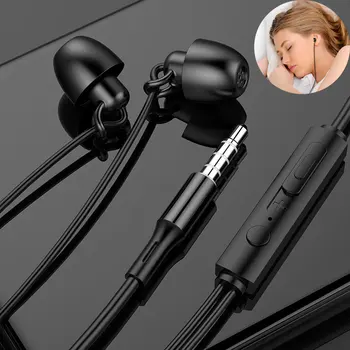 

In Ear Sleep Earphones Silicone Soundproof And Noise-Proof Earbuds Soft Wired Earphone For Xiaomi Iphone Huawei Oppo TXTB1