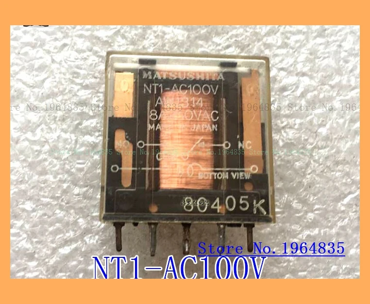 NT1-AC100V AW1314 5 8A 100V
