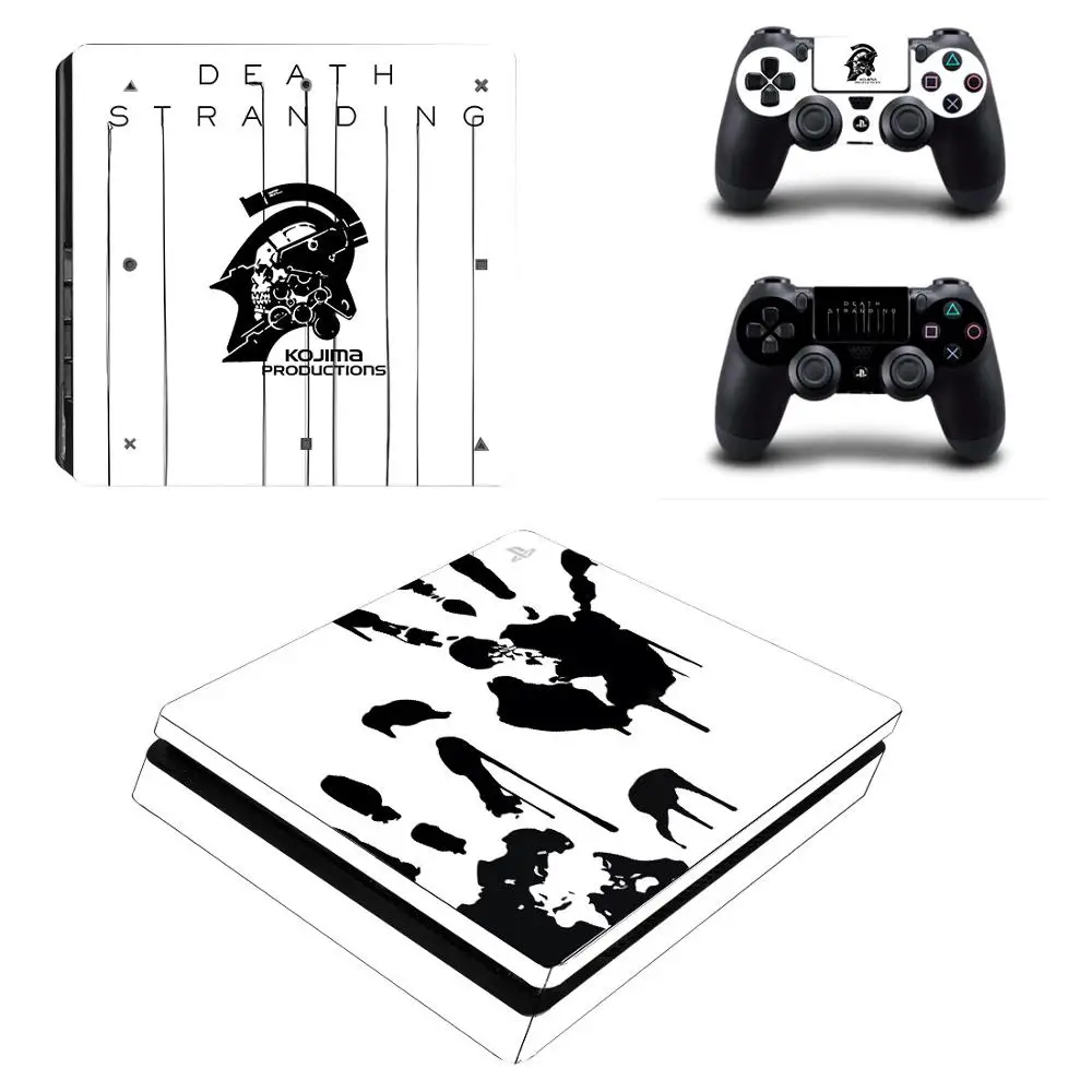 YSP4S-3973 Kojima игра Death Stranding PS4 тонкая кожа Наклейка для консоли playstation 4 и контроллера кожи PS4 тонкая виниловая наклейка - Цвет: YSP4S-3973