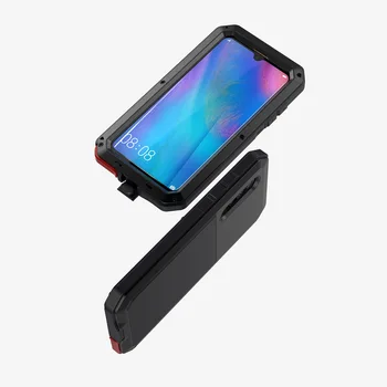 

Heavy Duty Protection Case for Huawei P30 Pro Doom Armor Aluminum Metal Case Shockproof Cover For huawei P30 P30PRO