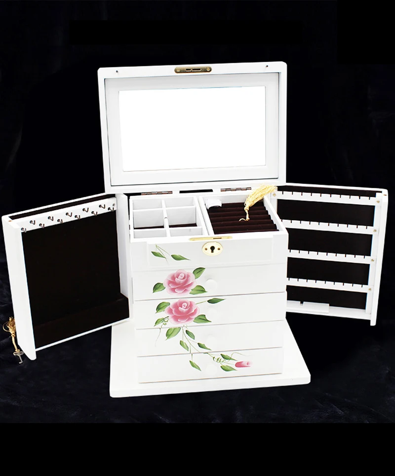 Портативная Подарочная коробка Contenitore Di Regalo подставка для ожерелья шкатулка