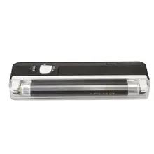 Фиолетовое ФЛУОРЕСЦЕНТНОЕ портативное устройство для проверки денег УФ-свет с фонариком маленький поддельный свет поддельная ручка D5BD