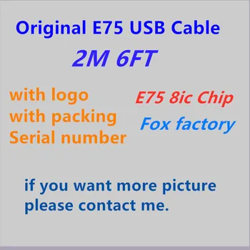 

10Pcs/lot 100% Genuine Original 8ic 2m E75 Chip Sync Data USB charger Cable for iphone7 8 plus X XS With retail packagi