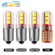 T10 ba9s t4w lâmpadas de led, bax9s h21w bay9s w5w 194 168, 3030 chips, canbus, sem erro, automóvel, 12v mapa interior do carro luz do tronco