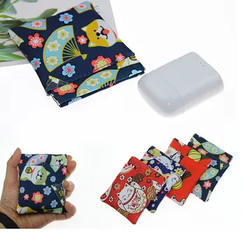 

Girls Cute Mini Coin Bag Earphone Pocket Portable Cartoon Printed Card Holder Small Wallet Women Storage Coin Purse High Quality