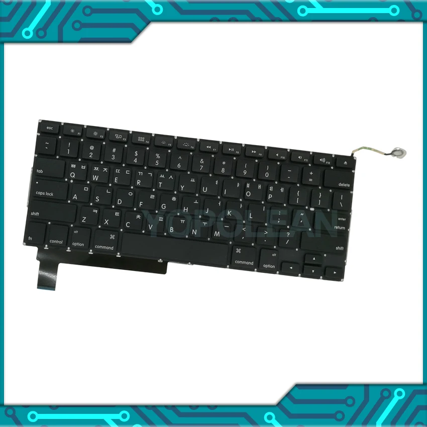 Новая Корейская клавиатура для Macbook Pro Unibody 15 дюймов A1286 2009 2012 лет 3 шт.|Клавиатуры| |