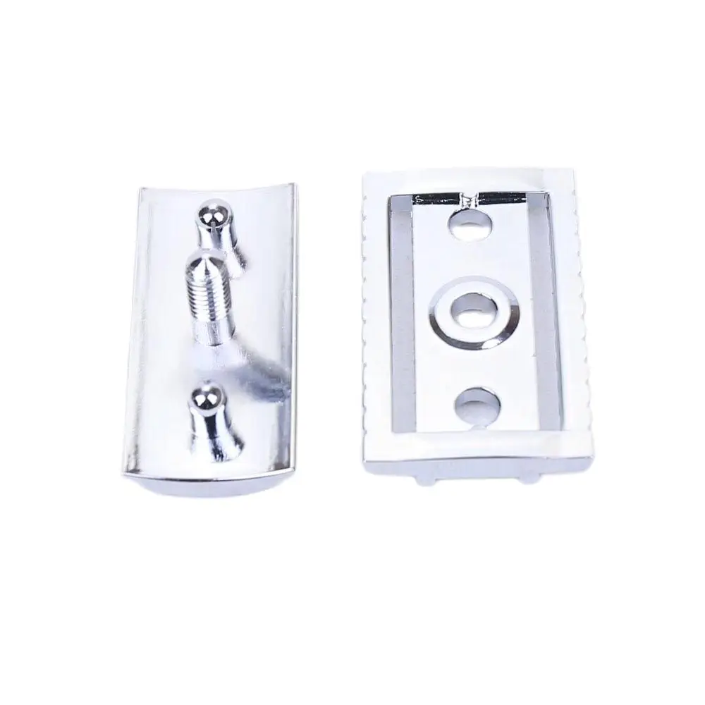 YAQI Chrome Color Mens Safety Razor Head for Shaving Razor 3