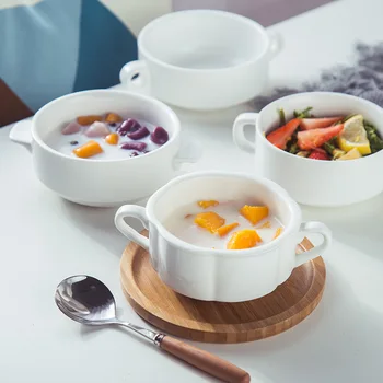 

Cute fruit salad ceramic small bowl mixing rice cereal soup lunch bowl set ice cream dessert bowls korean kitchen Tableware