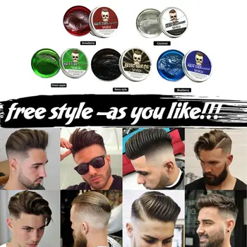 

Fashion Matte Finished Hair Styling Clay Daily Use Mens Hair Clay High Strong Hold Low Shine Hair Styling Wax 100ml Styling past