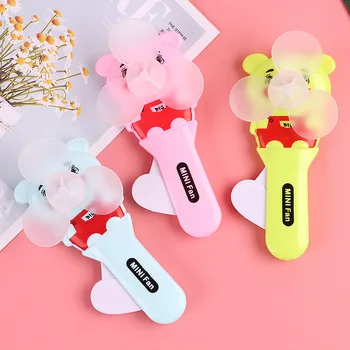 

Summer Day Useful Product Cartoon Little Pig Modeling Hand-Held Press Mini Small Fan Students Prizes Stall Hot Selling