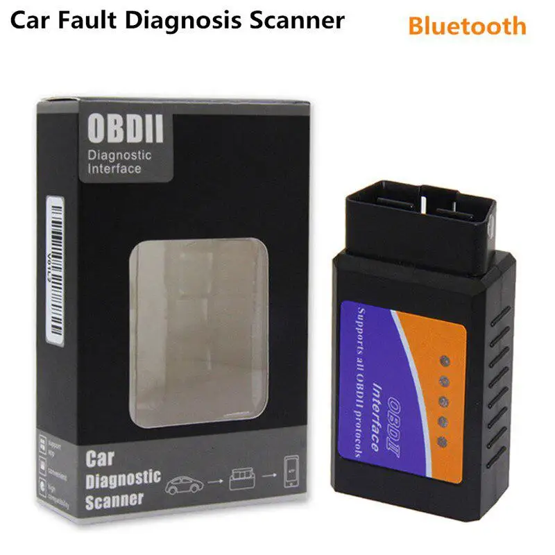 ELM327 Bluetooth V1.5 OBD2 автомобильный диагностический сканер неисправностей Автомобильная диагностика obd-ii тестер автомобиля OBDII считыватель кодов