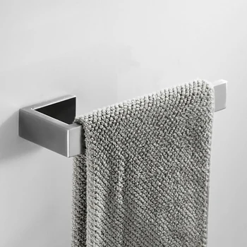 

Accessory Rail Rack Holder Tool Kitchen Hand Towel Stainless Steel Silver