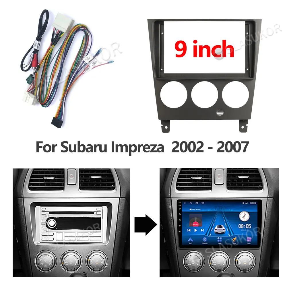 Кабель управления Canbus для Subaru Impreza 2002 2003 2004 2005 2006- 2007 9 дюймов 2DIN | Автомобили и