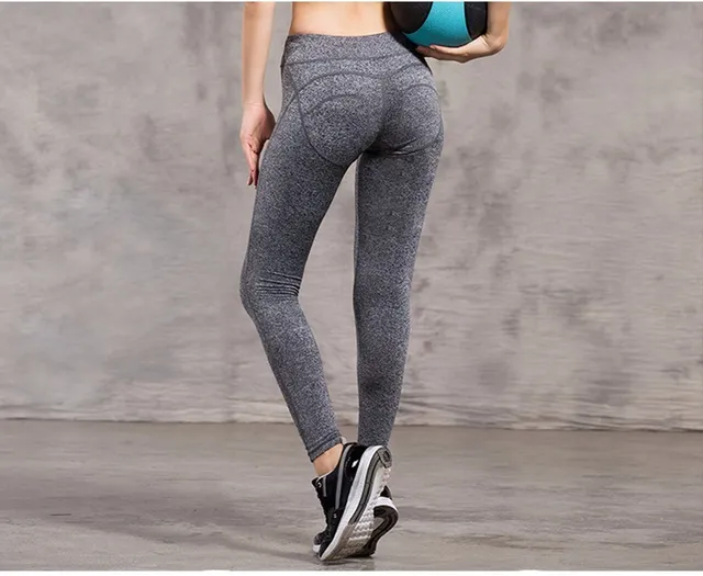 Women's Running Pants Compression Tights Sexy Hips Push Up Leggings Fitness  Pants Quick Dry Elastic Trousers - AliExpress