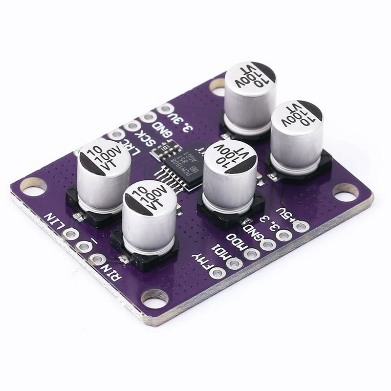 24Bit усилитель Pcm1808 аудио стерео АЦП одноконечный аналоговый плеер декодер плата модуль
