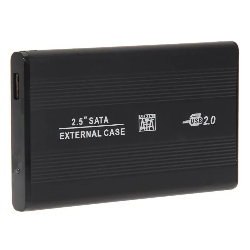 2,5 дюйма USB 2,0 SATA HD Жесткий диск адаптер коробка HDD жесткий диск Внешний корпус Чехол портативный мини USB2.0 корпус чехол для ПК