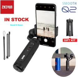 Zhiyun Smooth Q2 Truly Pocket-Size Portable 3-Axis Smartphone Handheld Gimbal for iPhone 11 Pro Max XS X 8P 8 Samsung S10 S9 S8