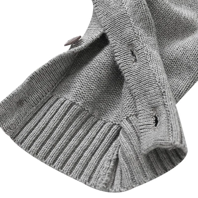 New Baby Boys Clothes Girls Romper Cute Cartoon Long Sleeve Winter Knitted Romper Kid Jumpsuit Playsuit Outfits Clothing