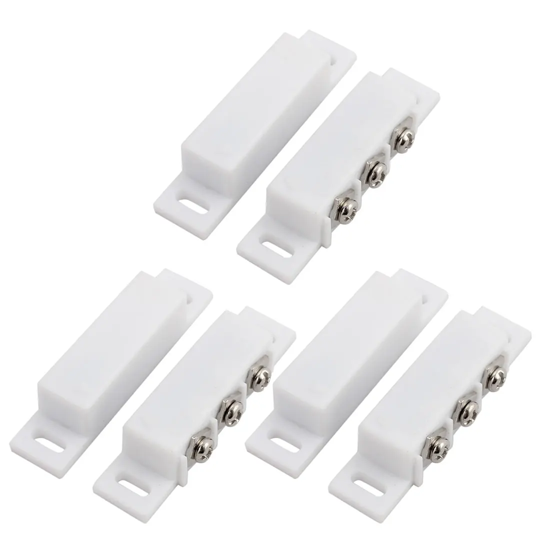 

uxcell 3Sets Magnetic Reed Switch Normally Open Closed NC NO Door Alarm Window Security