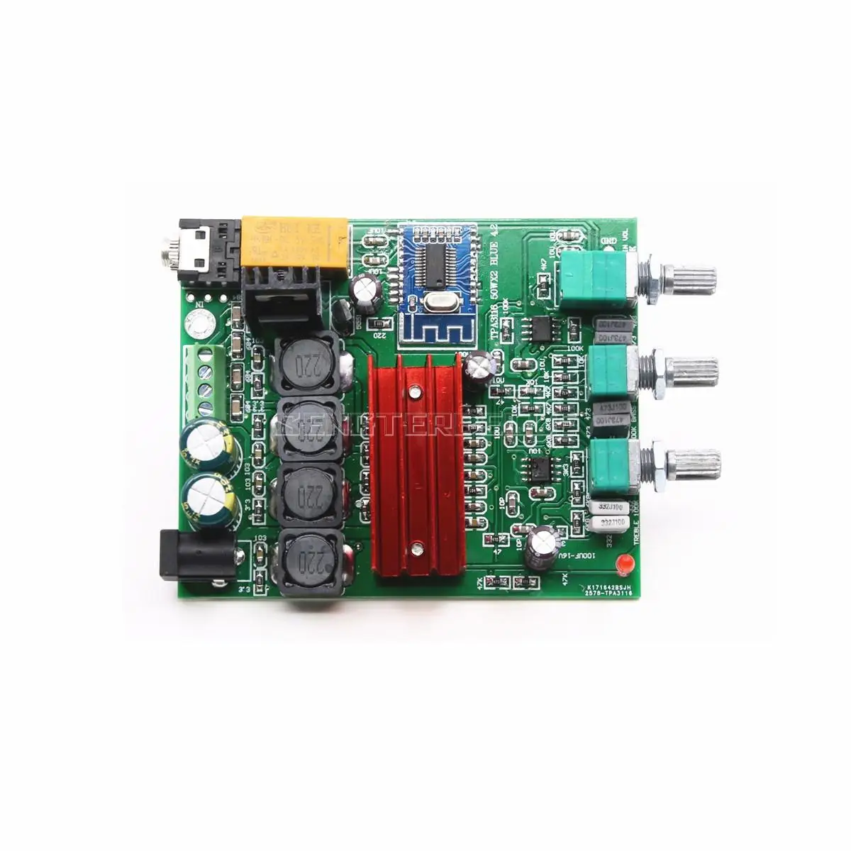 Сборка DP3 TPA3116D2 2,0 NE5532 цифровой усилитель мощности доска 50 Вт* 2 Bluetooth 4,2 аудио усилитель