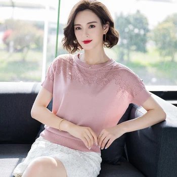 

I56073 High Quality Fashion Women Short Shirt