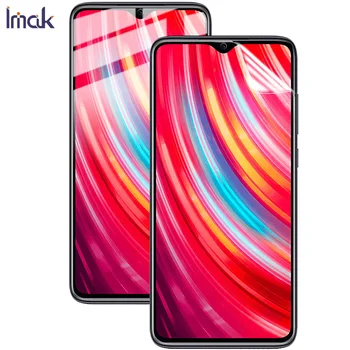 

Imak 2pcs Sensitive Transparent Hydrogel Thin Film for Redmi Note 8 Pro 3D Full Cover Curved Soft Screen Protector