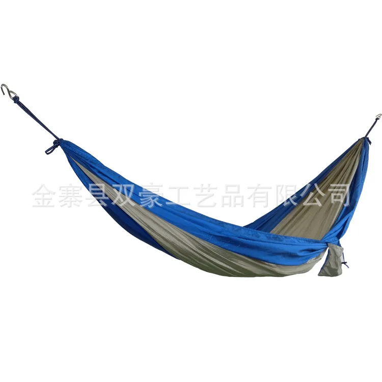 

Export Europe And America 210 Sleeves Parachute Cloth Hammock Double Hammock Indoor Outdoor Dual Purpose