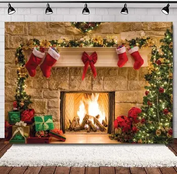 

Asdllt Christmas Backdrop Christmas Backdrops for Photography Backdrop Xmas Festival Photo Background Photo Studio Prop 11209