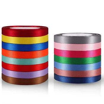

15 Color Ribbon- 2cm Wide and 24 Yards the Band Is Very Suitable for Handicraft Gift Packaging Wedding Decoration