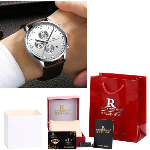 style 2 Высококачественные часы из розового золота, мужские часы с хронографом, датой 30 м, водонепроницаемые японские кварцевые мужские часы, Роскошные наручные часы, деловые мужские часы XFCS - Цвет: style 2