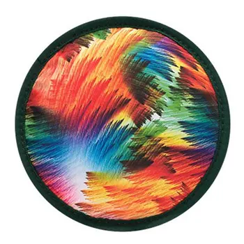 

Dog Bite-Resistant Molar Interactive Toy Camouflage Interactive Tour Can Float Water Camouflage Oxford Cloth Flying Disk