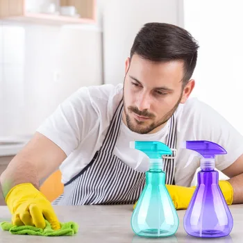 

500ml Transparent Spray Bottle Plastic Professional Hairdressing Sprayer Watering Flowers Spray Bottle Plants Water Sprayer 626