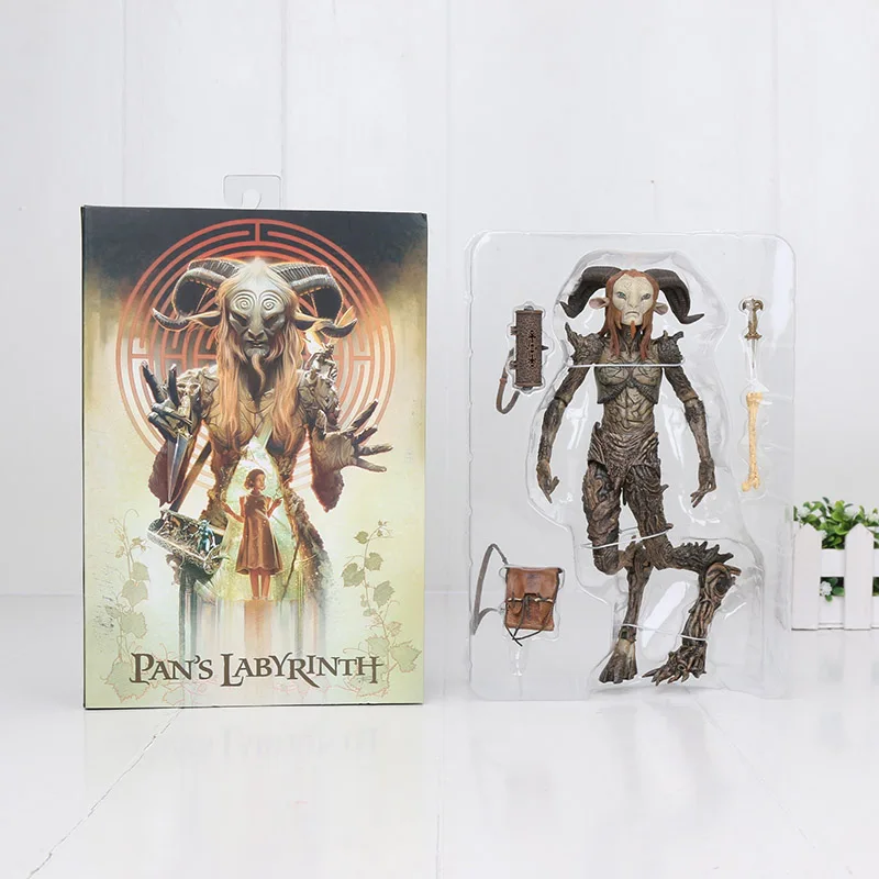 22 см фильм NECA фигурка сковородки лабиринт El Laberinto del Fauno Faun ПВХ Фигурки Коллекционная модель игрушки подарки на Хэллоуин