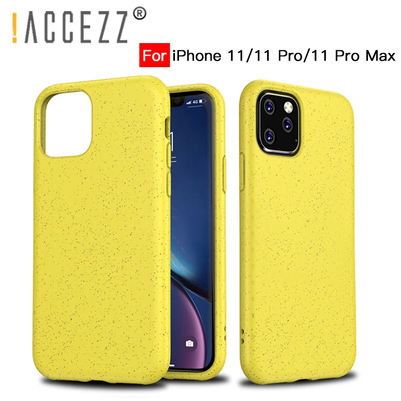 ! ACCEZZ 2019 новый мобильный чехол для телефона Apple iPhone 11 Pro Max мягкий ТПУ матовый