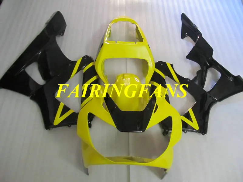 Injection Fairing kit for HONDA CBR900RR 929 00 01 CBR 900 RR 900RR 2000 2001 Yellow black Fairings bodywork+gifts HE35 | Автомобили и