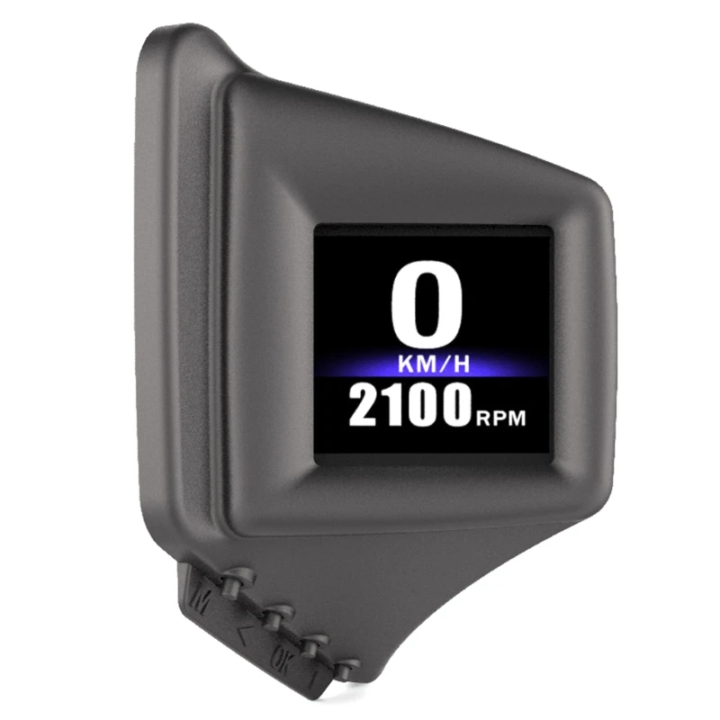 

Hud Head-Up OBD2 + GPS дисплей умный датчик секундомер цифровой измеритель километра A6HE