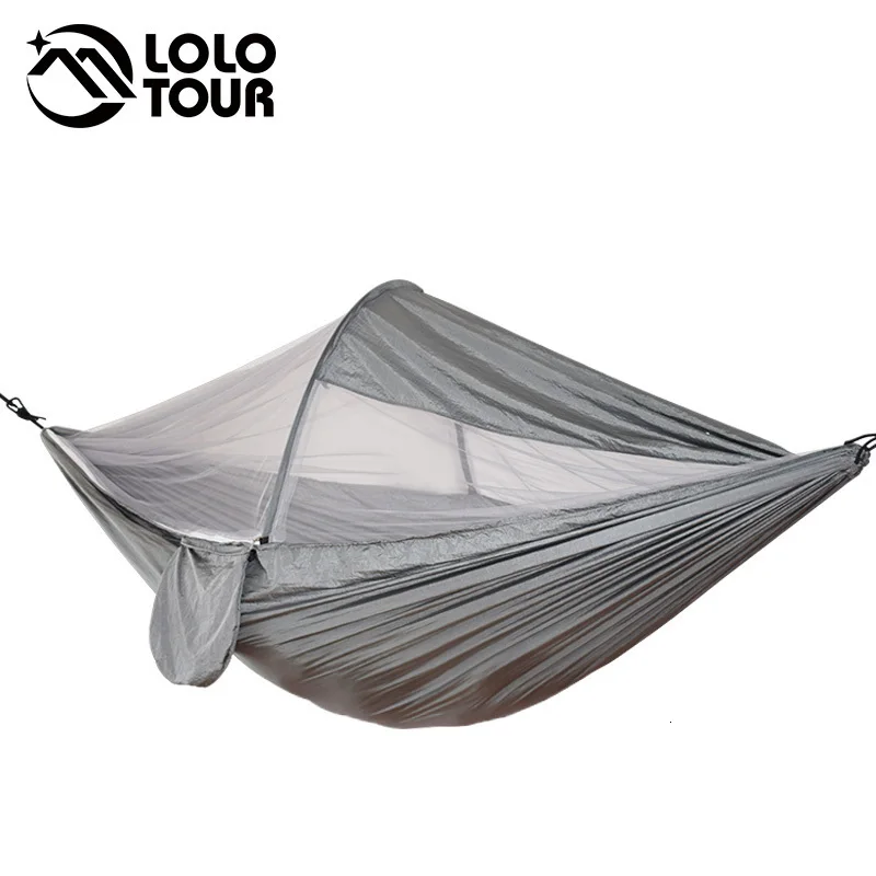 Get  Mosquito Free Netting Hammock 2 Person Camping Hammock Tent Portable Net Hanging Swing Sleeping Bag