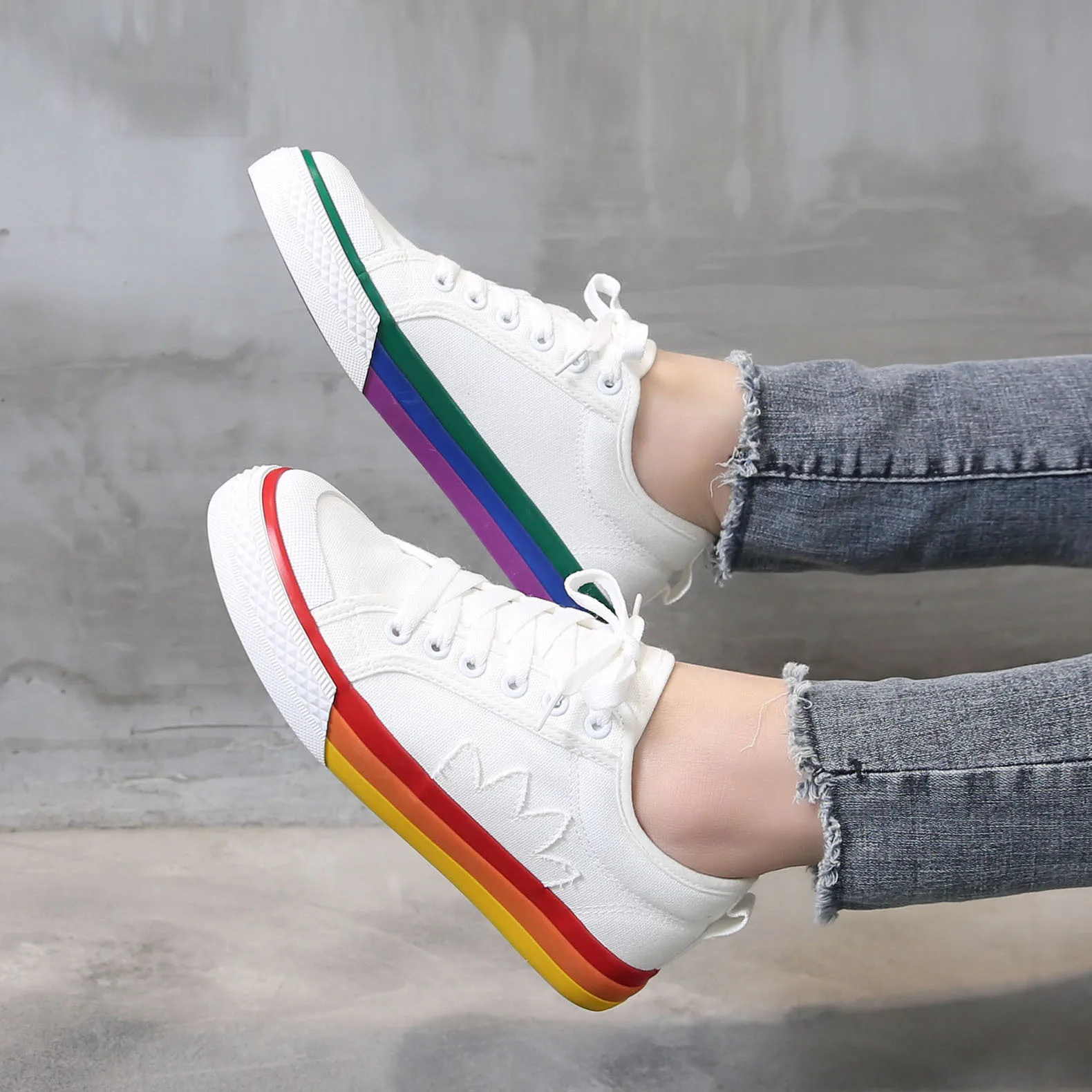 cute white sneakers 2019
