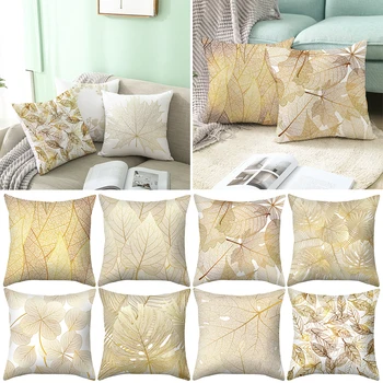 

Single-sided Printed Pillowcase Plant cushion cover Velvet Cushion Cover Home Throw Pillow Case Decorative Bedroom 45×45cm