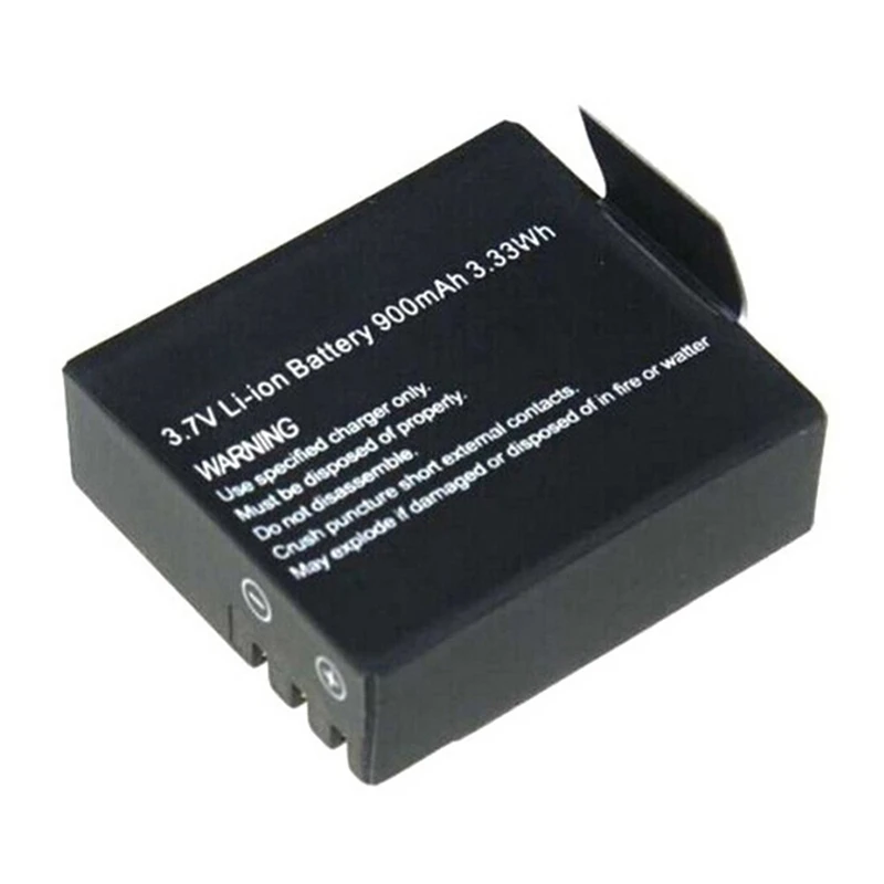 2 шт 3 7 V 900mAh перезаряжаемая литий ионная батарея для SJ4000 WiFi SJ5000 M10 SJ5000x Elite Goldfox Экшн